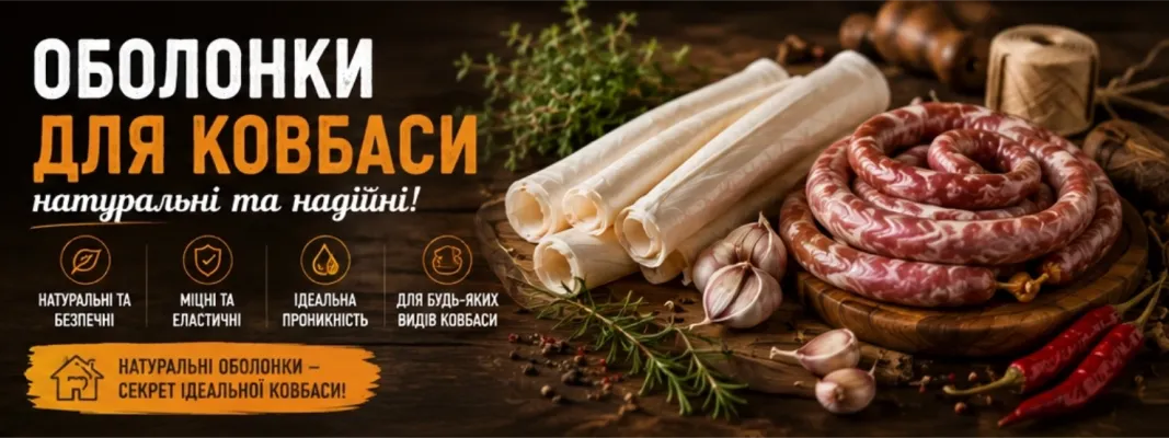 Оболонки для ковбас